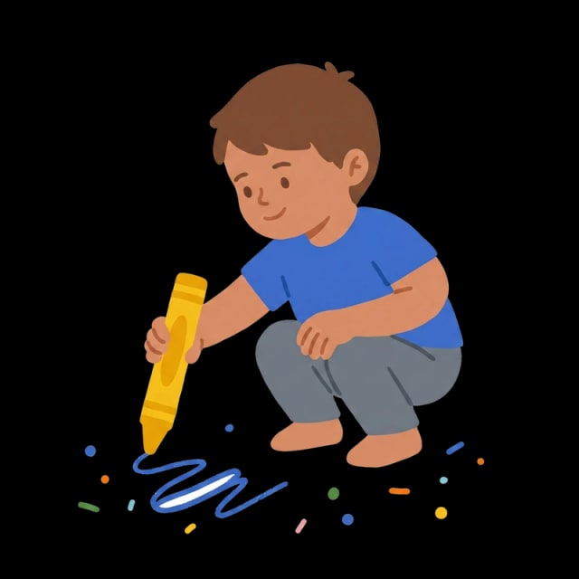 Personaje creando una actividad